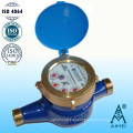 Multi Jet Liquid Sealed Type Brass Water Meter